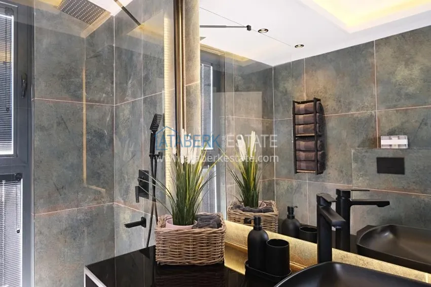 Purchase Luxury private villa with panoramic views in Alanya, Bektash district — for citizenship 36 