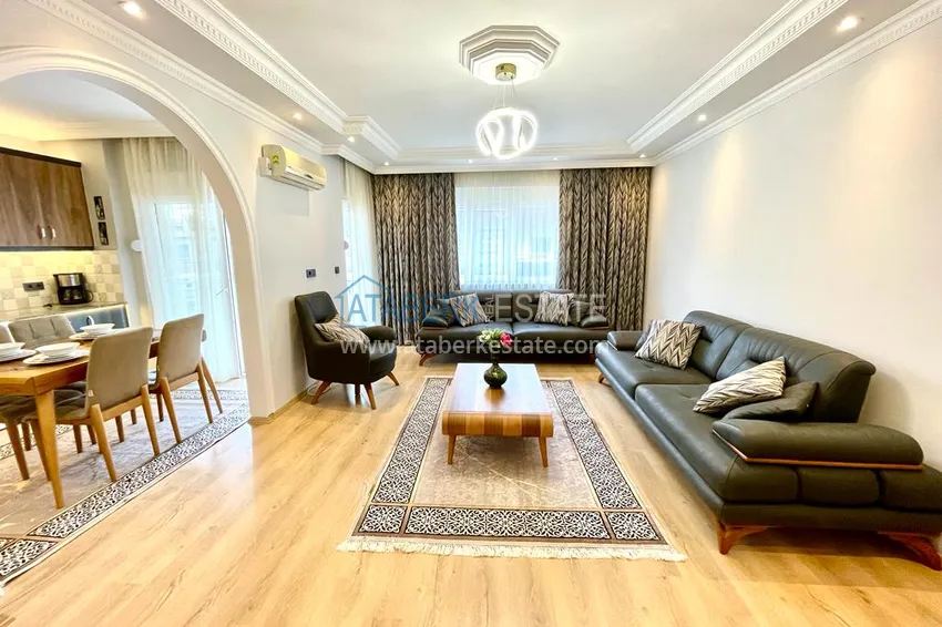 3+1 duplex in Alanya - furnished in the center of Oba, 300 meters to the beach 4 