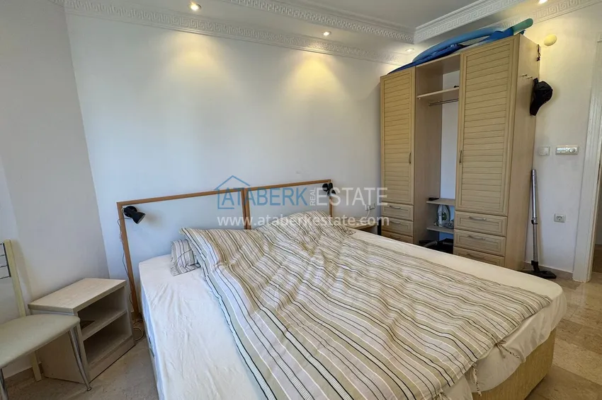 Kupuj Apartament 2+1 w Alanyi, dzielnica Tosmur - umeblowany i z widokiem na morze i rzekę Dim-Chay, odpowiedni na zezwolenie na pobyt 15
