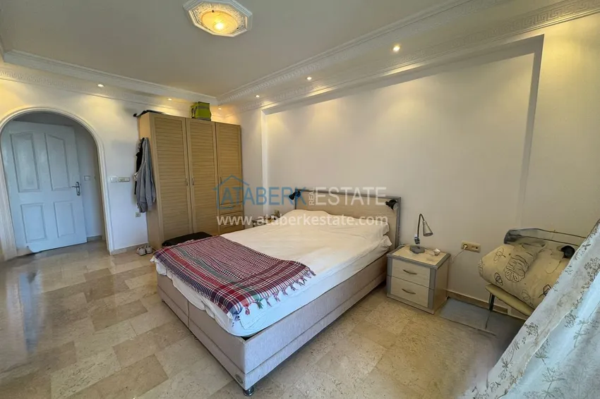 Kupuj Apartament 2+1 w Alanyi, dzielnica Tosmur - umeblowany i z widokiem na morze i rzekę Dim-Chay, odpowiedni na zezwolenie na pobyt 17