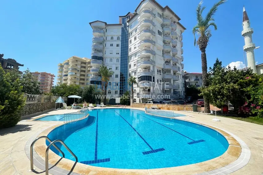 Apartament 2+1 w Alanyi, dzielnica Tosmur - umeblowany i z widokiem na morze i rzekę Dim-Chay, odpowiedni na zezwolenie na pobyt 1