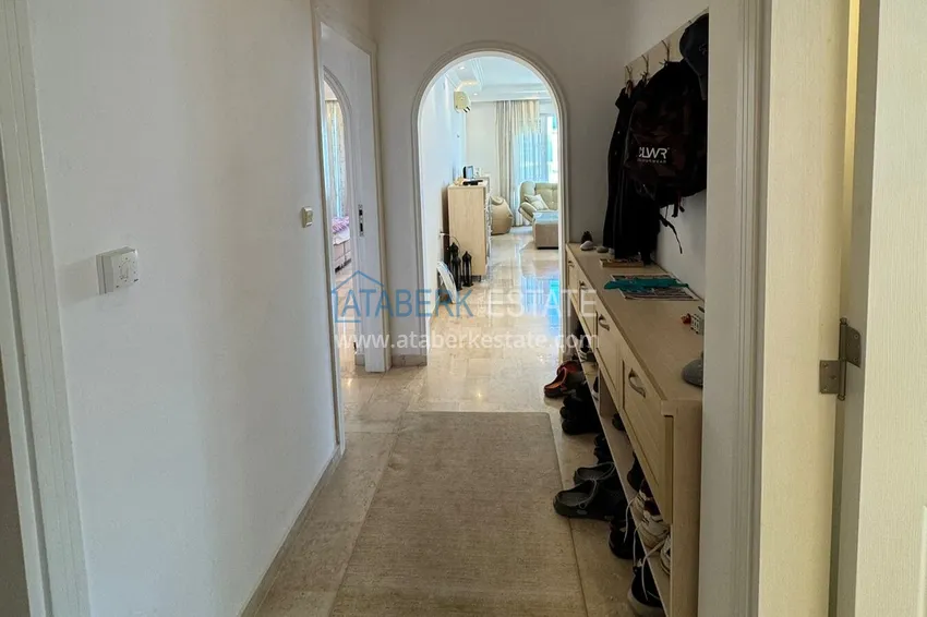 Kupuj Apartament 2+1 w Alanyi, dzielnica Tosmur - umeblowany i z widokiem na morze i rzekę Dim-Chay, odpowiedni na zezwolenie na pobyt 1