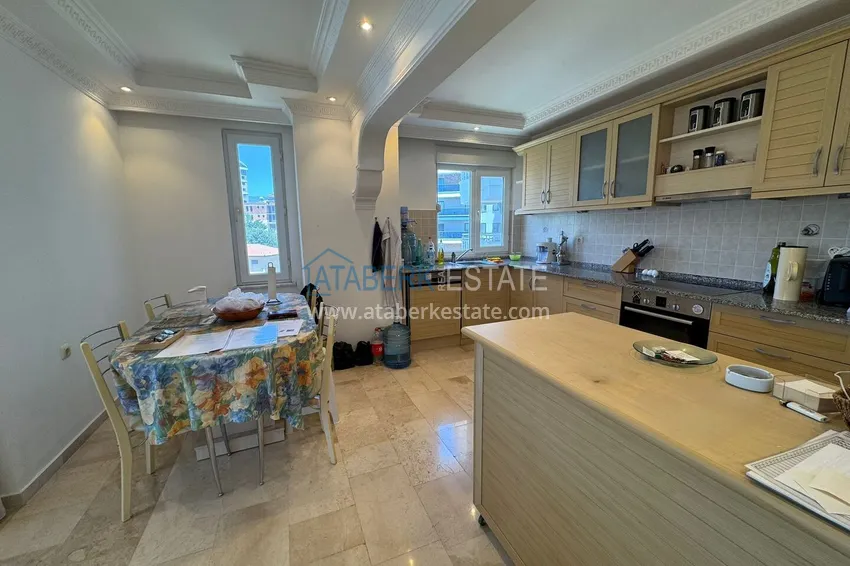 Kupuj Apartament 2+1 w Alanyi, dzielnica Tosmur - umeblowany i z widokiem na morze i rzekę Dim-Chay, odpowiedni na zezwolenie na pobyt 6