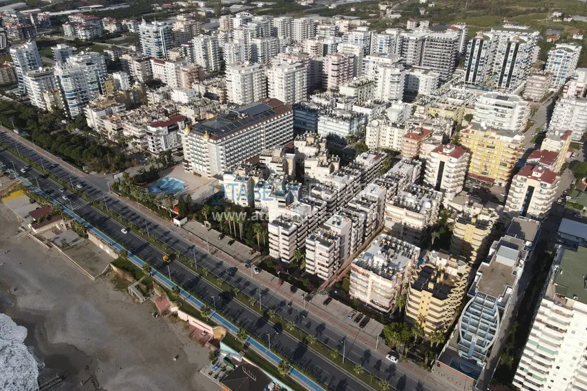 2+1 apartment on the first line in Alanya, Mahmutlar district - suitable for citizenship 1 