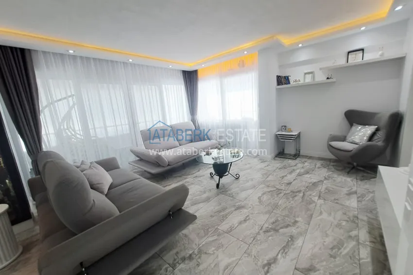 Purchase 2+1 apartment on the first line in Alanya, Mahmutlar district - suitable for citizenship 6 