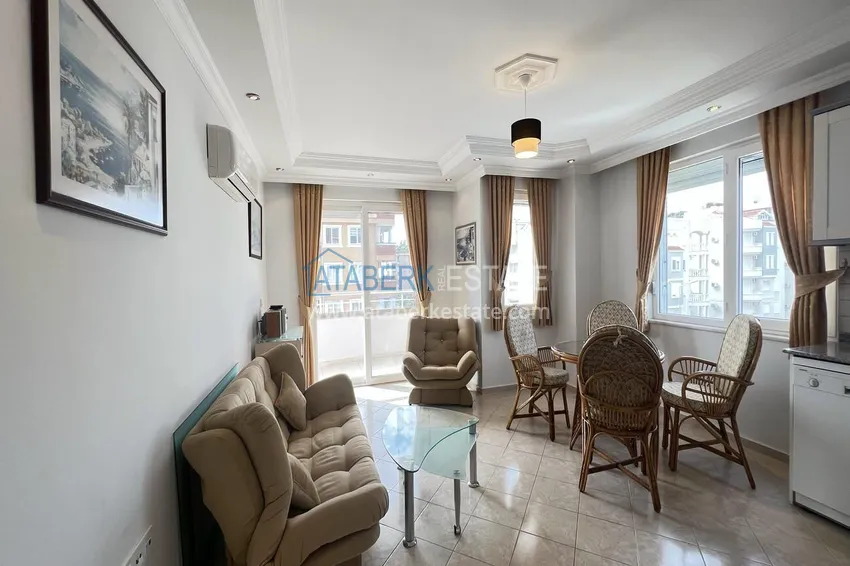 Kupuj Apartament 2+1 w Alanyi, dzielnica Oba - tylko 150 metrów od morza. Nadaje się do uzyskania zezwolenia na pobyt. 7