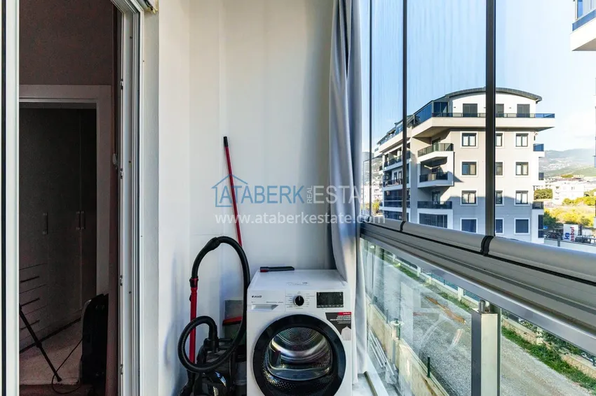 Purchase Secondary apartment 3+1 in Oba, Alanya — separate kitchen, furniture, option for a residence permit 26