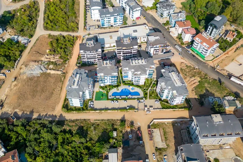 Secondary apartment 3+1 in Oba, Alanya — separate kitchen, furniture, option for a residence permit 4