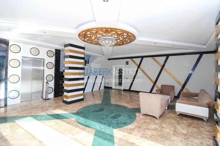 Umeblowane mieszkanie 1+1 w Kestel, Alanya — 60 m², 150 metrów od morza 13