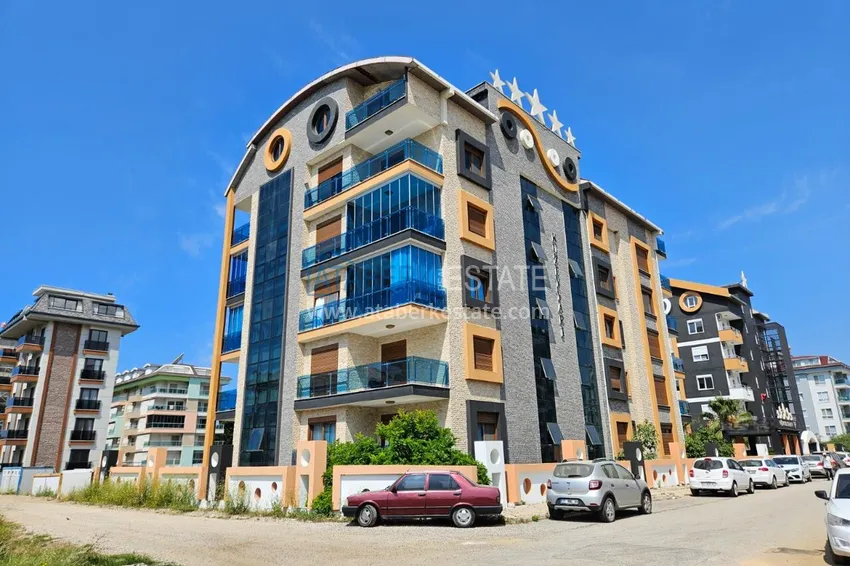 Umeblowane mieszkanie 1+1 w Kestel, Alanya — 60 m², 150 metrów od morza 2