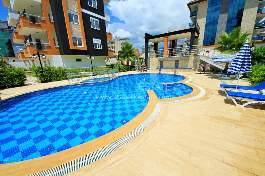 Umeblowane mieszkanie 1+1 w Kestel, Alanya — 60 m², 150 metrów od morza 6