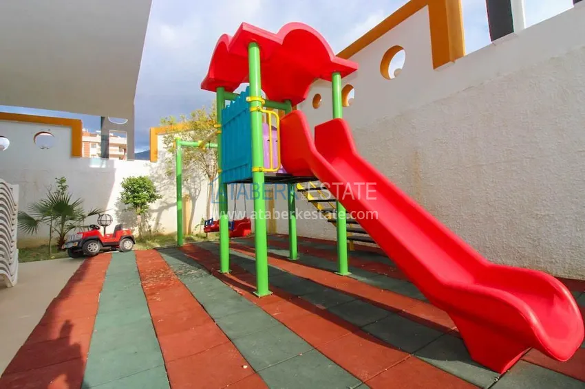 Umeblowane mieszkanie 1+1 w Kestel, Alanya — 60 m², 150 metrów od morza 8