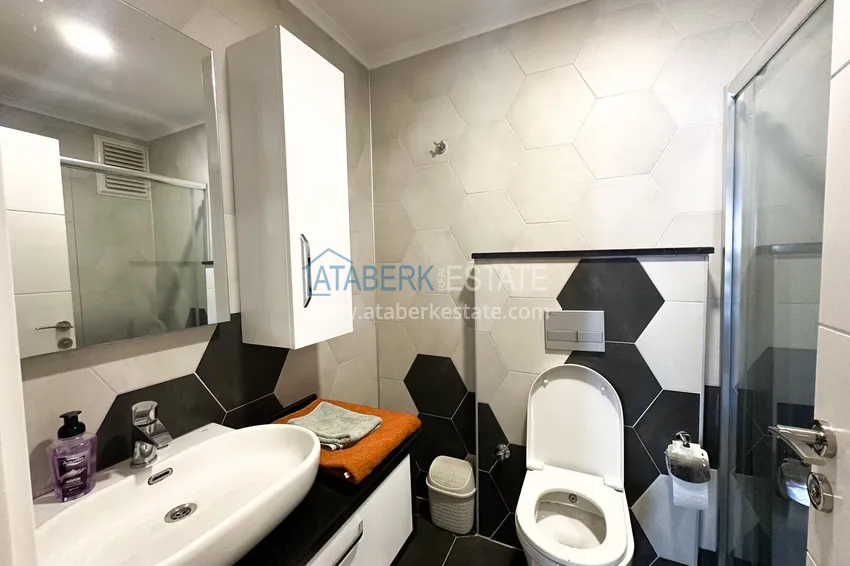 Purchase Furnished 2+1 apartment in Oba, Alanya — suitable for citizenship 10 