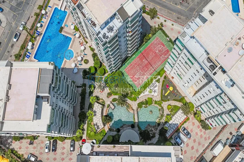 Furnished 2+1 apartment in Alanya, Tosmur district - suitable for a residence permit, 150 meters from the sea 4