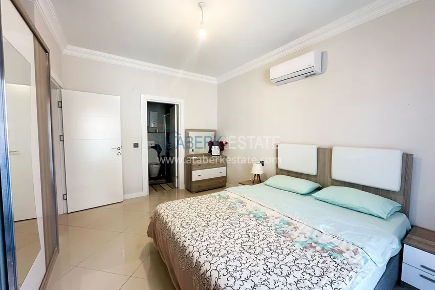 Purchase Furnished 2+1 apartment in Oba, Alanya — suitable for citizenship 5 