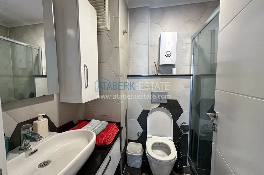 Purchase Furnished 2+1 apartment in Oba, Alanya — suitable for citizenship 9 