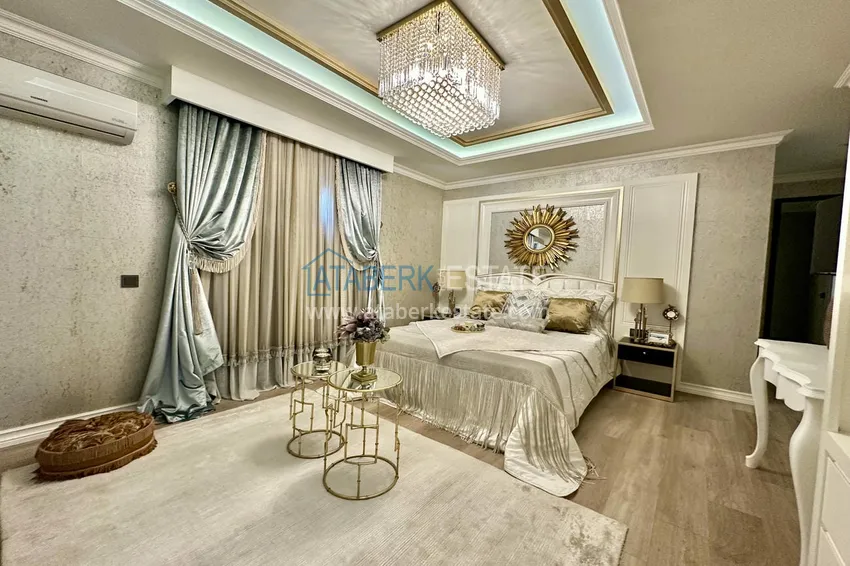 Purchase 2+1 apartment with an elegant interior in a fashionable complex, Oba district — Alanya 10