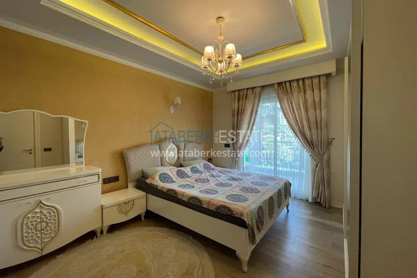 Purchase Luxury real estate on the first line in Alanya: stylish apartment, VIP-level complex, Oba district 12