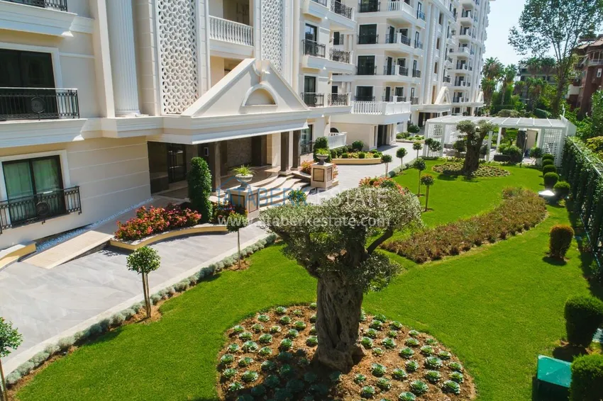 2+1 apartment with an elegant interior in a fashionable complex, Oba district — Alanya 14