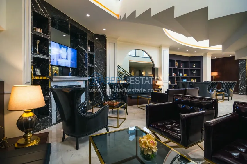 2+1 apartment with an elegant interior in a fashionable complex, Oba district — Alanya 19