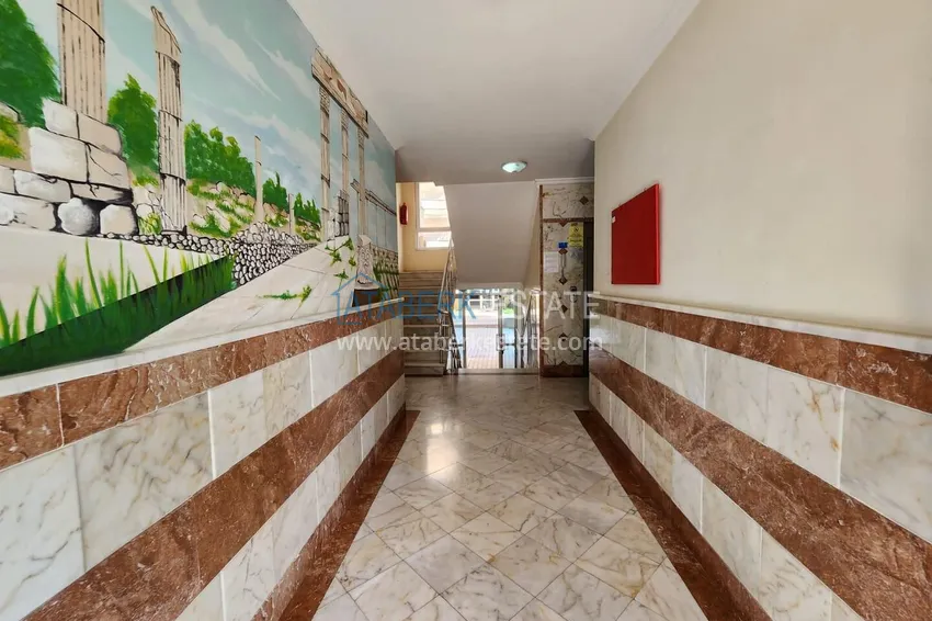 2+1 apartment in Alanya, Mahmutlar district — with furniture, glazed balconies near Yekta Mall 18 