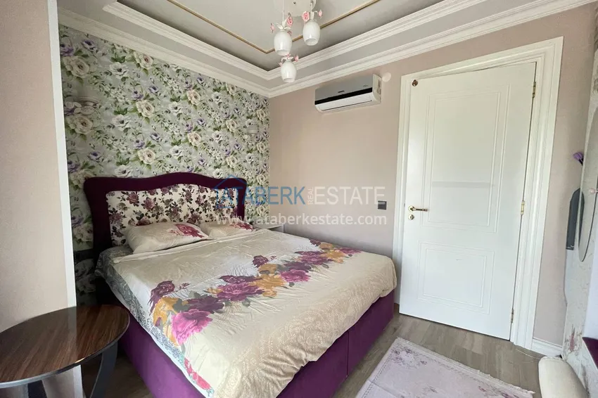 Purchase Luxury real estate on the first line in Alanya: stylish apartment, VIP-level complex, Oba district 20