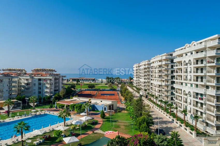 2+1 apartment with an elegant interior in a fashionable complex, Oba district — Alanya 1