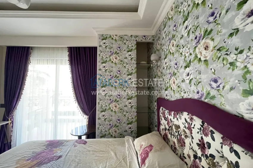 Purchase Luxury real estate on the first line in Alanya: stylish apartment, VIP-level complex, Oba district 21
