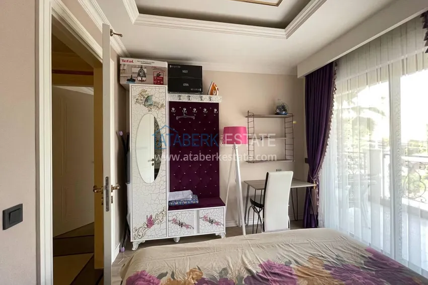Purchase Luxury real estate on the first line in Alanya: stylish apartment, VIP-level complex, Oba district 23