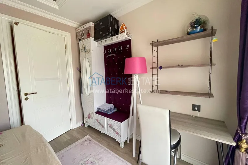 Purchase Luxury real estate on the first line in Alanya: stylish apartment, VIP-level complex, Oba district 24