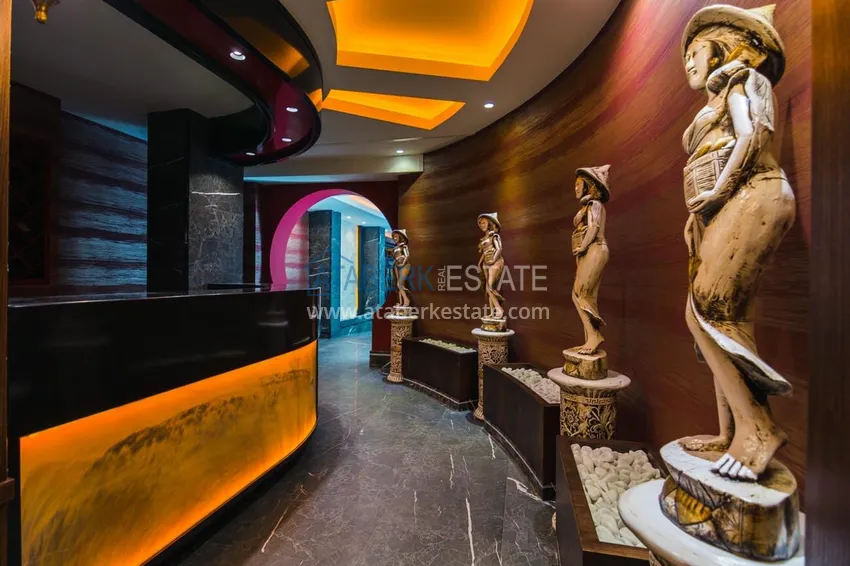 2+1 apartment with an elegant interior in a fashionable complex, Oba district — Alanya 29
