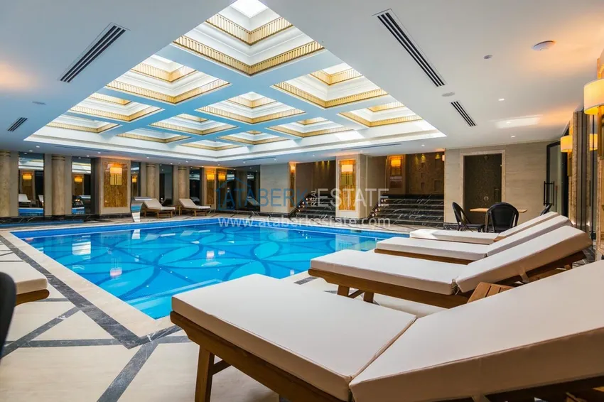 2+1 apartment with an elegant interior in a fashionable complex, Oba district — Alanya 32