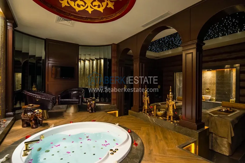 2+1 apartment with an elegant interior in a fashionable complex, Oba district — Alanya 35