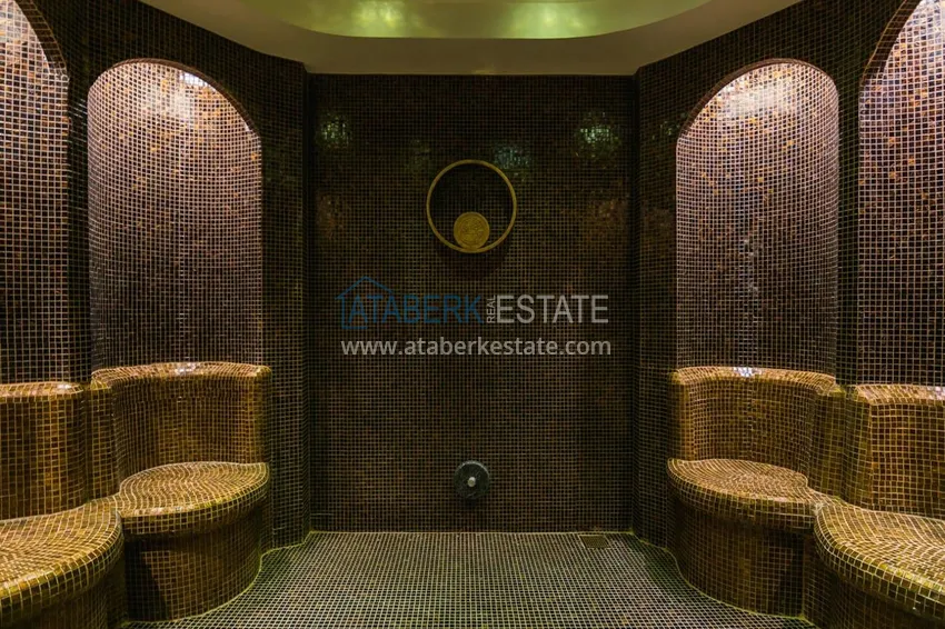 2+1 apartment with an elegant interior in a fashionable complex, Oba district — Alanya 39