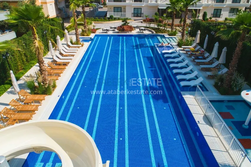 2+1 apartment with an elegant interior in a fashionable complex, Oba district — Alanya 5