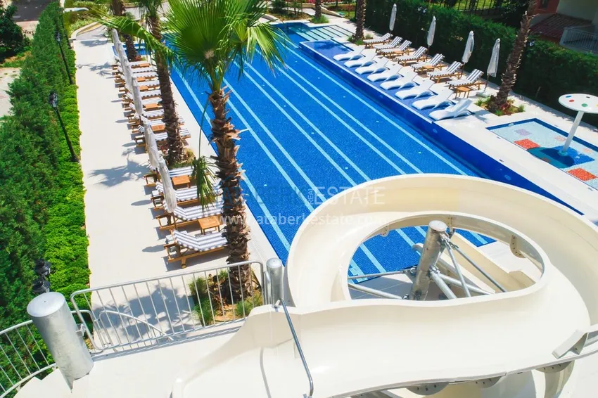 2+1 apartment with an elegant interior in a fashionable complex, Oba district — Alanya 6