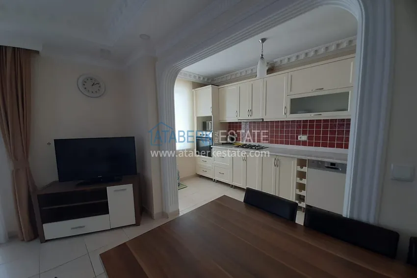Purchase 2+1 apartment in Alanya, Mahmutlar district — with furniture, glazed balconies near Yekta Mall 5 