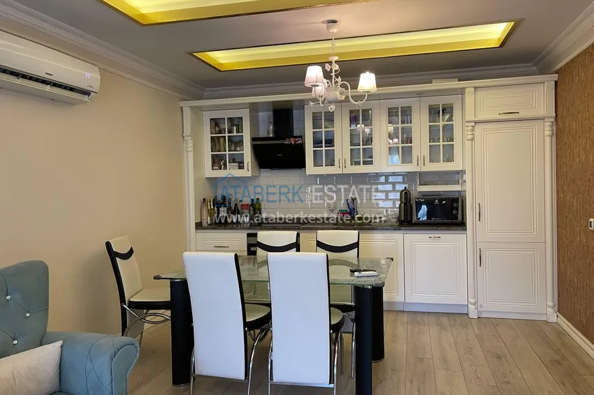 Purchase Luxury real estate on the first line in Alanya: stylish apartment, VIP-level complex, Oba district 6