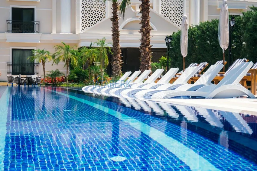 2+1 apartment with an elegant interior in a fashionable complex, Oba district — Alanya 8