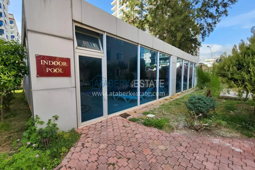 2+1 apartment in Alanya, Mahmutlar district — with furniture, glazed balconies near Yekta Mall 8 