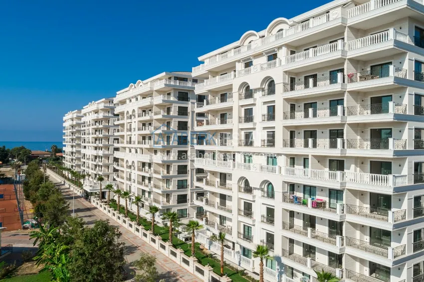 2+1 apartment with an elegant interior in a fashionable complex, Oba district — Alanya 10