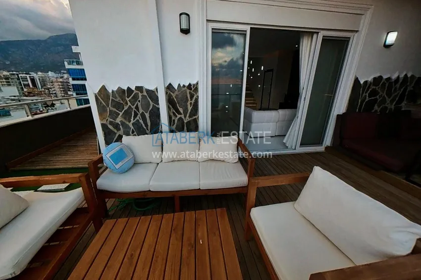 Purchase Elite triplex penthouse with original design in Alanya, Mahmutlar district 15 