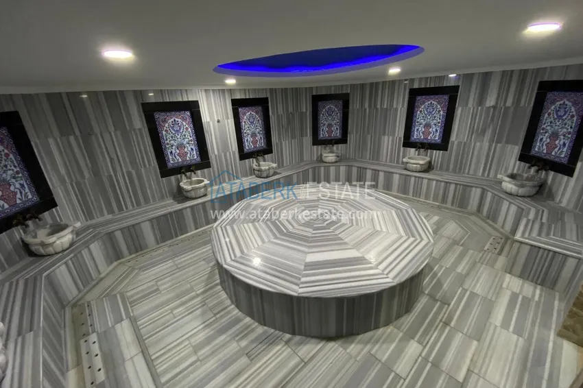 Elite triplex penthouse with original design in Alanya, Mahmutlar district 16 