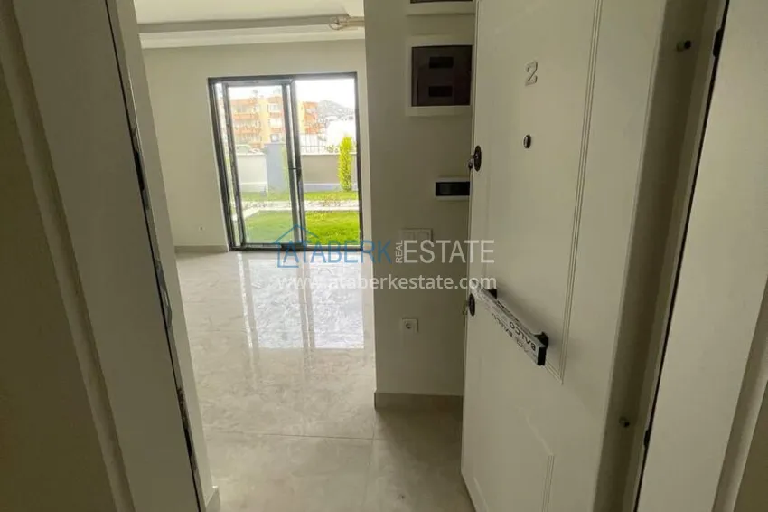 Purchase One bedroom apartment with access to the garden from an investor in Gazipasa 1 