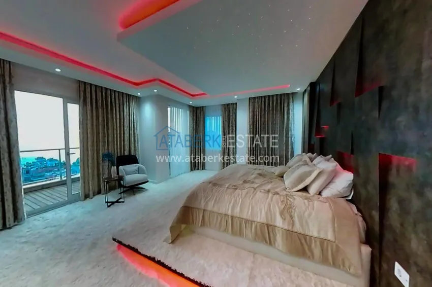 Purchase Elite triplex penthouse with original design in Alanya, Mahmutlar district 23 