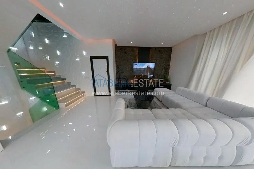 Purchase Elite triplex penthouse with original design in Alanya, Mahmutlar district 2 