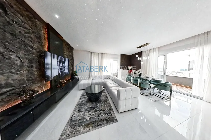 Purchase Elite triplex penthouse with original design in Alanya, Mahmutlar district 3 