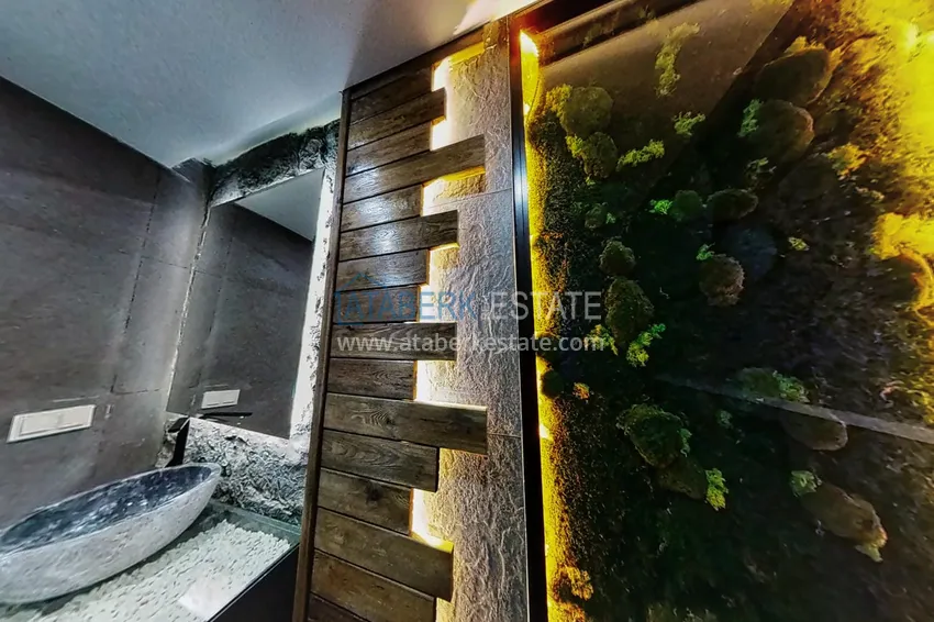 Purchase Elite triplex penthouse with original design in Alanya, Mahmutlar district 67 