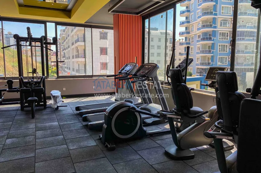 Umeblowane mieszkanie 1+1 w Mahmutlar — kompleks hotelowy, 700 metrów od morza 18