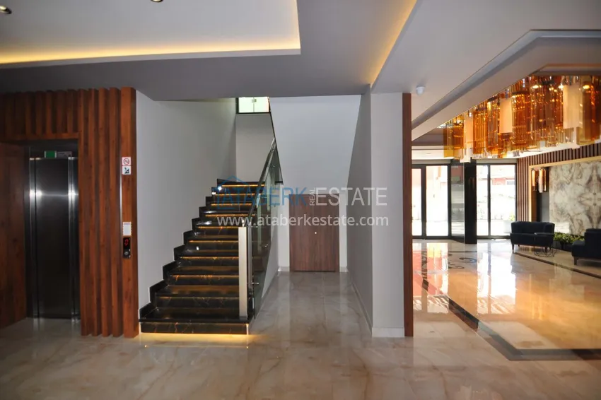 Apartment 2+1 on the beachfront in Mahmutlar — a ready-made version with a sea view 12 